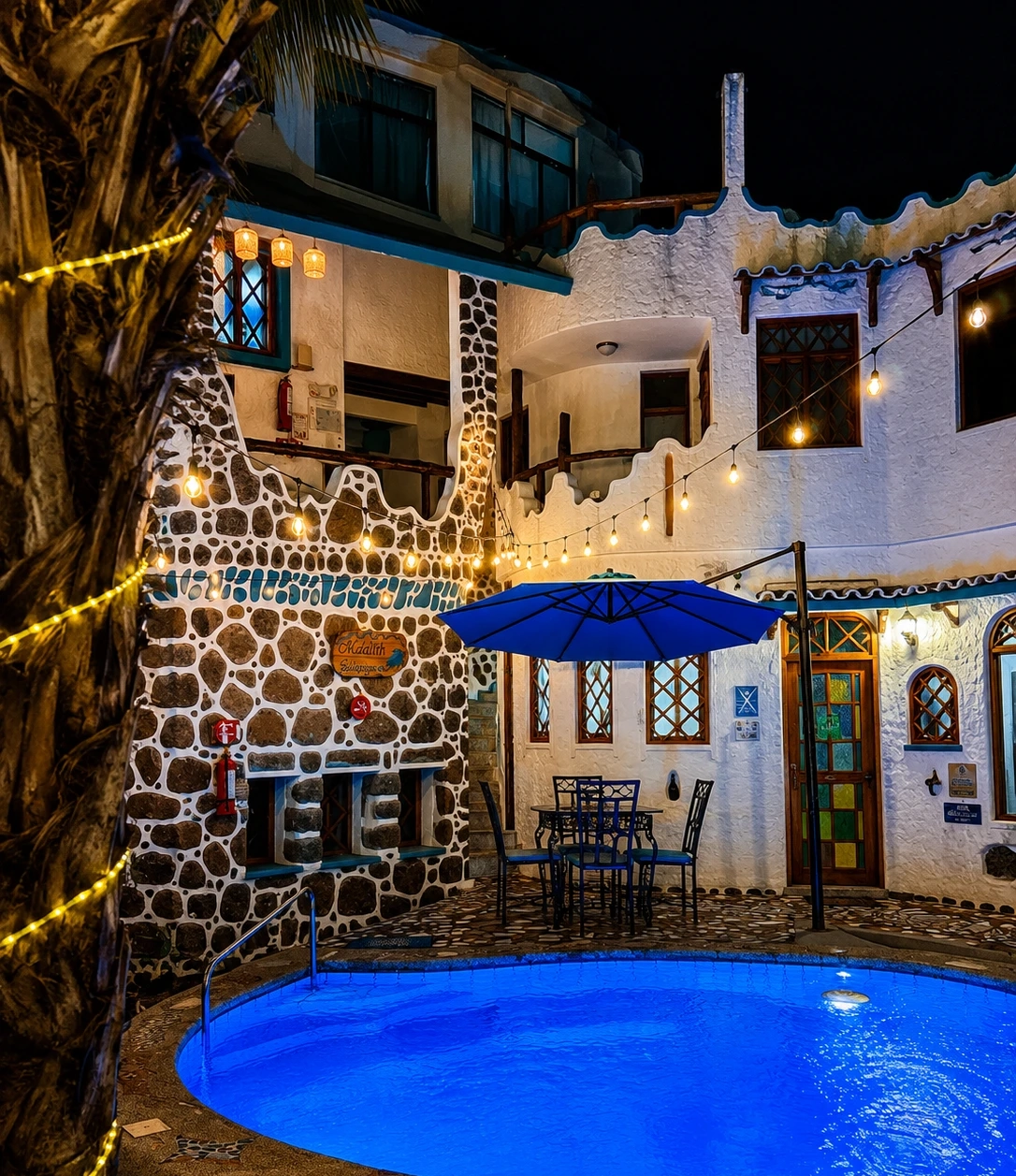 Maidith Inn hotel courtyard